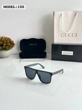 Gucci Black Square Sunglasses – Model 106 – A Edition