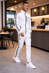 PR Premium Tracksuit White K205-W – A Edition