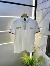 Boss x Porsche Edition White Collar Neck Premium Polo T-Shirt F3430-W2 – A Edition