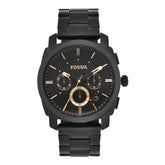 Fossil FS4682 Black-Tone Metal Watch