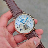 Cartier Brown Leather Automatic – D Edition