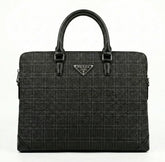 Prada Carbon Elite Executive Briefcase