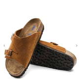 Birkenstock Suede Sandals – Caramel Luxe