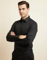 Armani Exchange Obsidian Noir Luxe Shirt