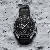 Swatch X Omega Bioceramic MoonSwatch Mission To The Moon Black With Kit