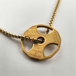Live Fit Stainless Steel Pendant – A Edition