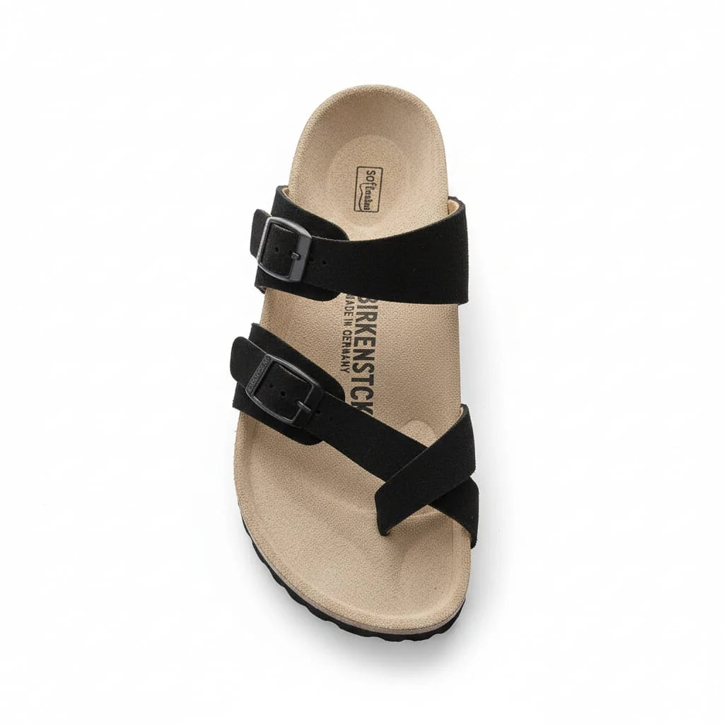 Birkenstock Midnight Onyx Soft Footbed Slides