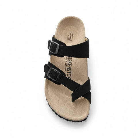 Birkenstock Midnight Onyx Soft Footbed Slides