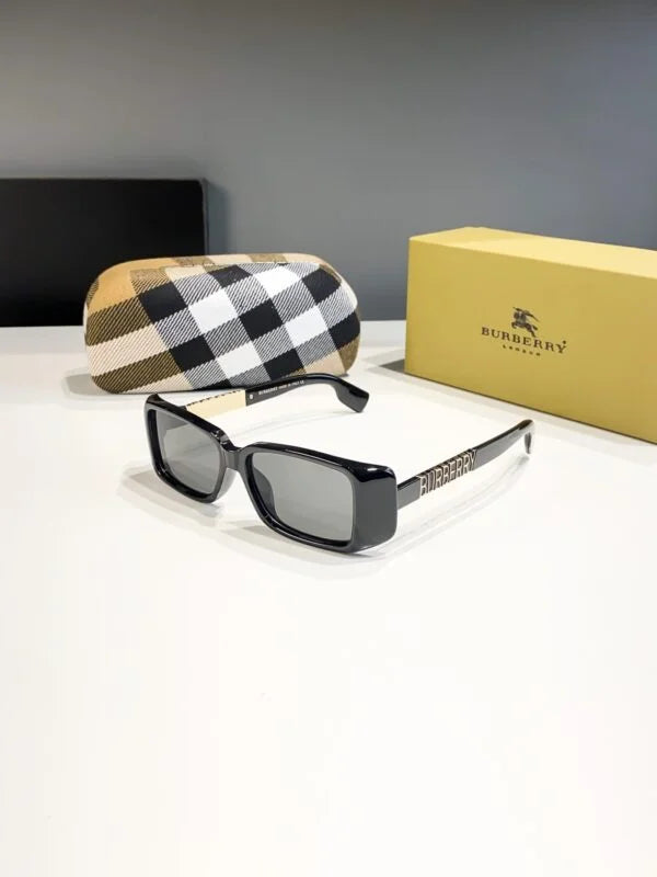 Burberry Black Grey Lens Square Sunglasses – A Edition