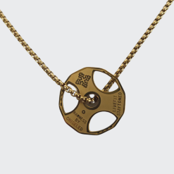 Live Fit Stainless Steel Pendant – A Edition