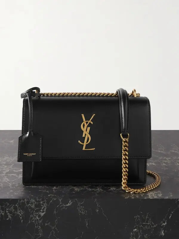 Saint Laurent Noir Icon Luxe – Chain Wallet
