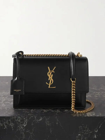 Saint Laurent Noir Icon Luxe – Chain Wallet