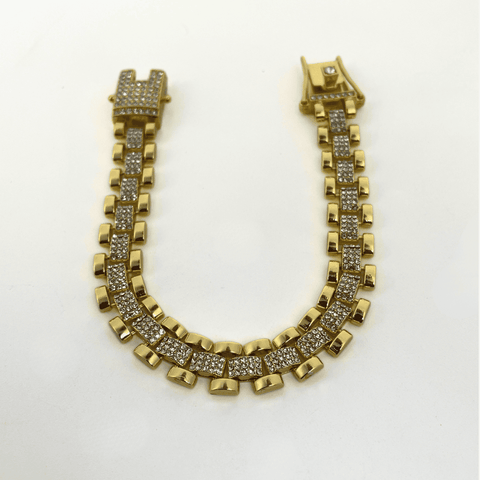 DRIP LORD – Premium Iced Chain Bracelet