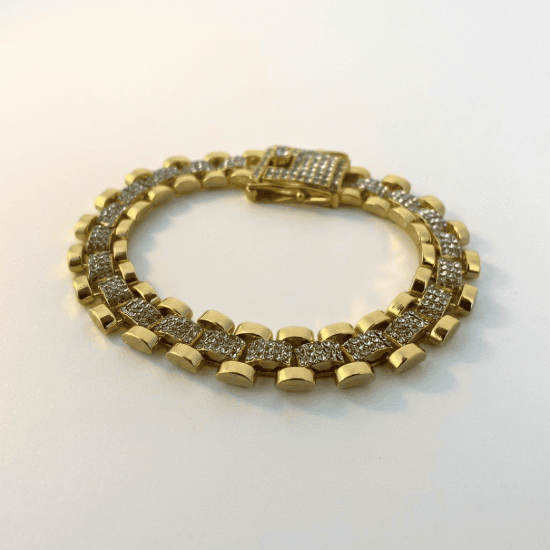 DRIP LORD – Premium Iced Chain Bracelet