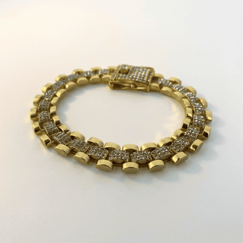 DRIP LORD – Premium Iced Chain Bracelet