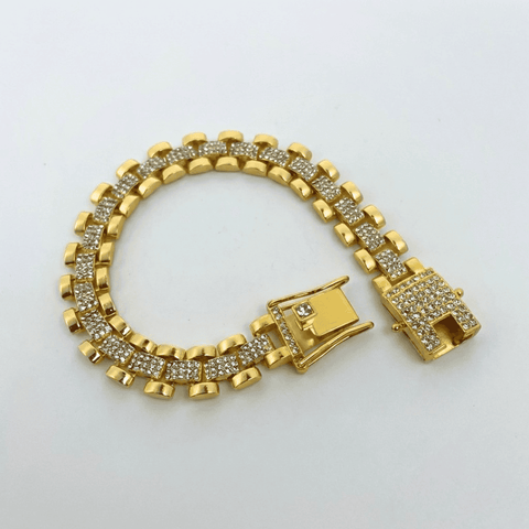 DRIP LORD – Premium Iced Chain Bracelet