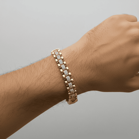 DRIP LORD – Premium Iced Chain Bracelet