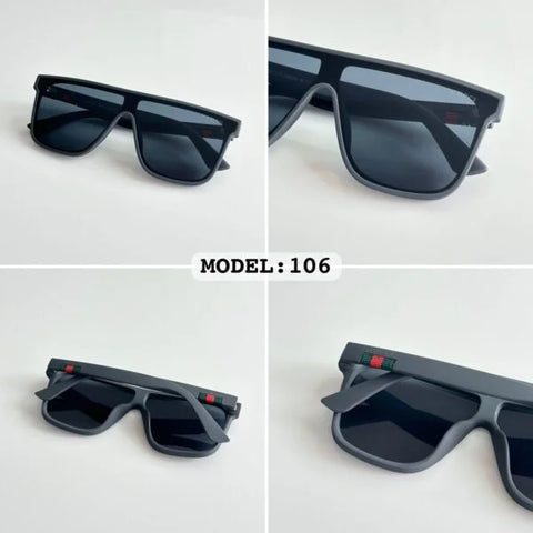 Gucci Black Square Sunglasses – Model 106 – A Edition