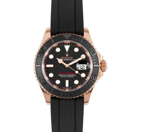 Rolex Yacht-Master – Gold Case Black Dial