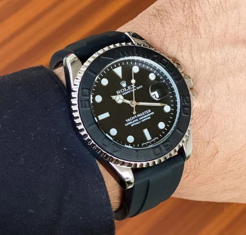 Rolex Yacht-Master – Gold Case Black Dial
