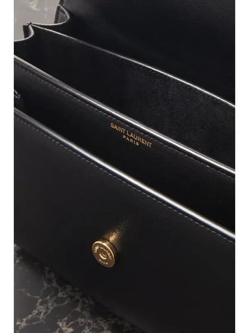 Saint Laurent Noir Icon Luxe – Chain Wallet
