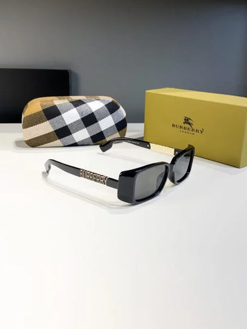 Burberry Black Grey Lens Square Sunglasses – A Edition