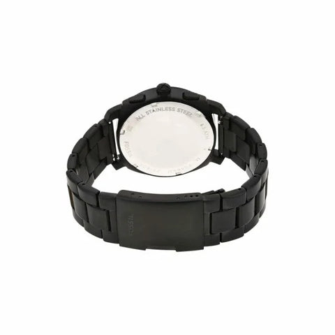 Fossil FS4682 Black-Tone Metal Watch