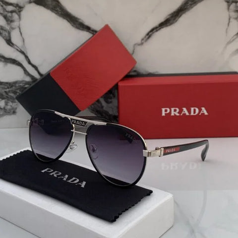 PDA 5147 Silver Black Sunglasses Edition A