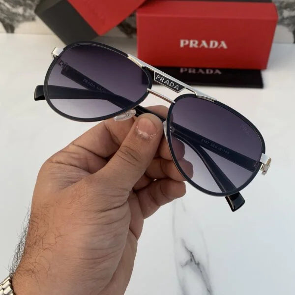 PDA 5147 Silver Black Sunglasses Edition A