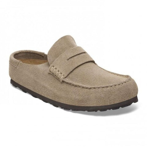 Birkenstock Naples Wrapped Suede Brown Edition