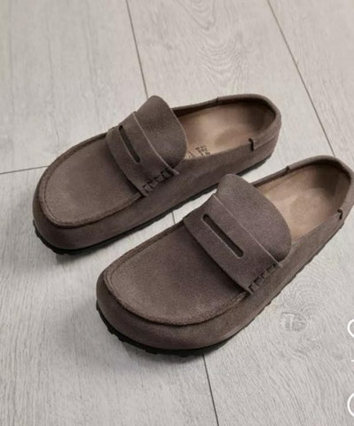 Birkenstock Naples Wrapped Suede Brown Edition