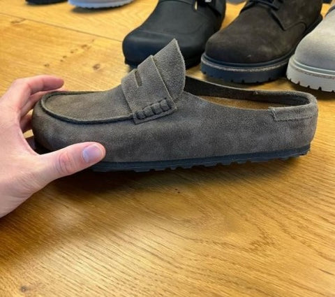 Birkenstock Naples Wrapped Suede Brown Edition