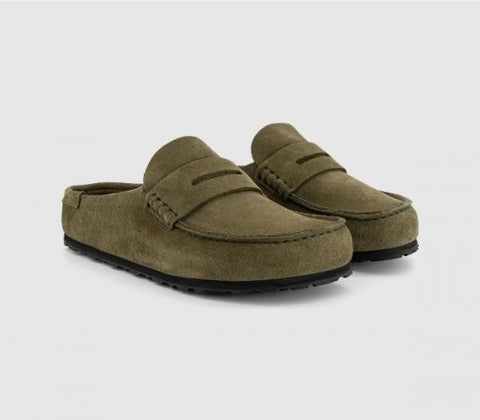 Birkenstock Naples Wrapped Suede Brown Edition