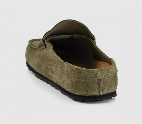 Birkenstock Naples Wrapped Suede Brown Edition