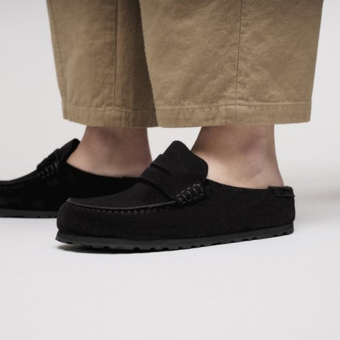 Birkenstock Naples Wrapped Suede Brown Edition