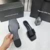 Alexander Wang Black Leather Flats with OG Box &amp; Carry Bag 2025-6 – A Edition