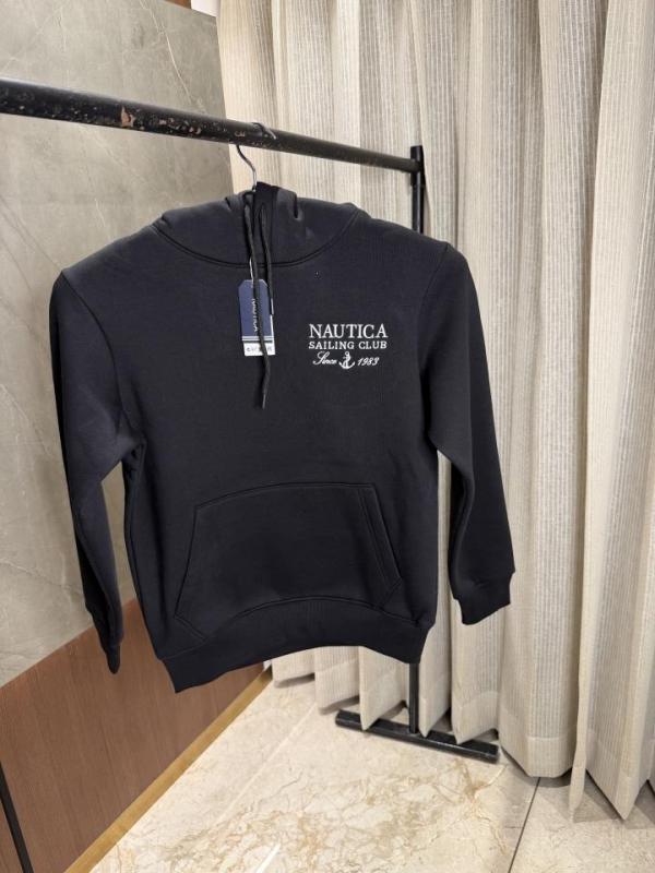 Nautica Fleece Cotton Premium Hoodie – Black Edition A