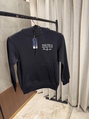 Nautica Fleece Cotton Premium Hoodie – Black Edition A