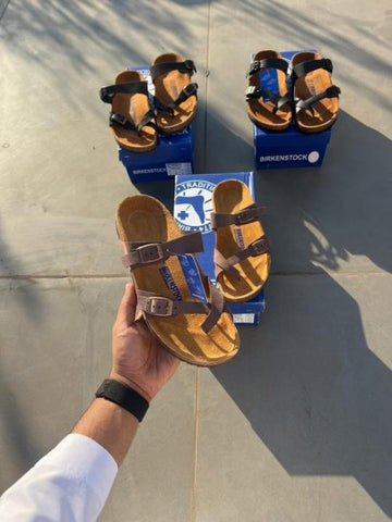 Birkenstock Mayari Birko Flor Mocca Edition