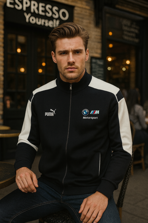 BMW Men’s Jacket Black K168-B Premium Outerwear – A Edition