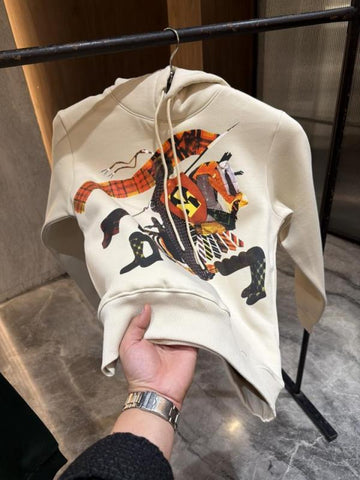 Burberry Fleece Premium Hoodie – Beige Edition F