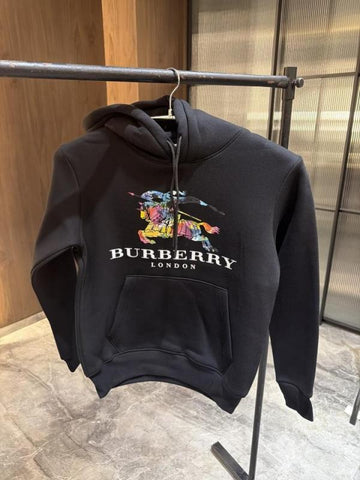 Burberry Fleece Premium Hoodie – Black Edition E