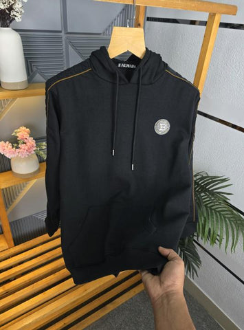 Balm Hoodies Black K187-BK Premium Hoodie – A Edition