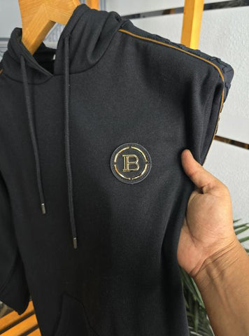 Balm Hoodies Black K187-BK Premium Hoodie – A Edition