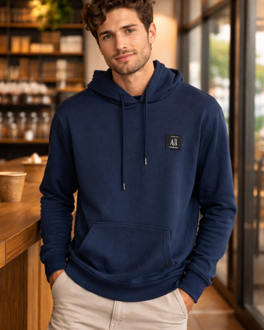 AX Hoodies Navy K176-NY Premium Hoodie – A Edition