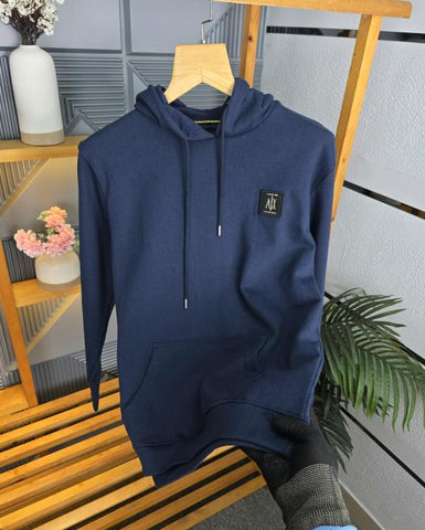 AX Hoodies Navy K176-NY Premium Hoodie – A Edition