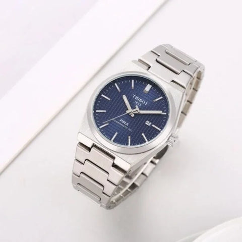 Tissot 1853 PRX Silver Blue Edition F