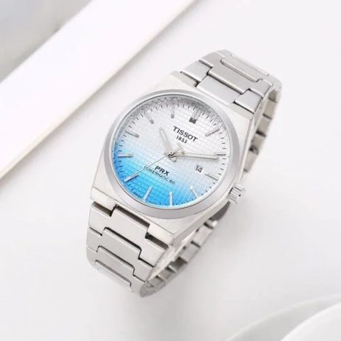 Tissot 1853 PRX White Sky Blue Edition I