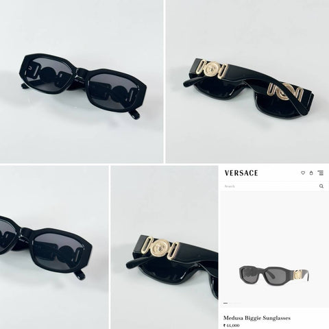 Versace 4361 Black Sunglasses – A Edition