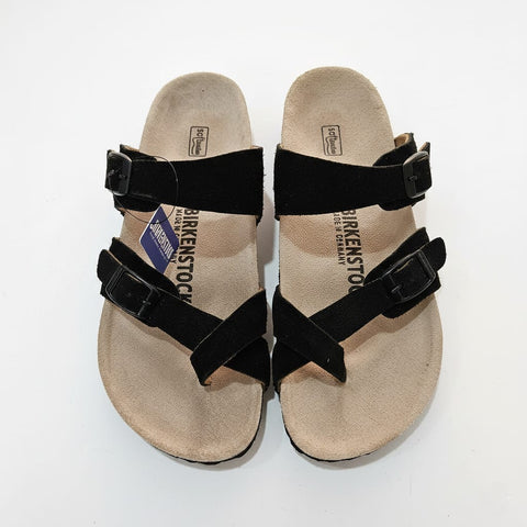 Birkenstock Midnight Onyx Soft Footbed Slides